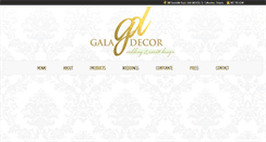 Desktop Screenshot of galadecor.ca